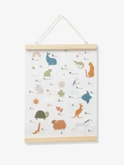 Affiche Abécédaire MINI ZOO Beige - Vertbaudet 8 Affiche Abécédaire MINI ZOO Beige - Vertbaudet -Chambre Douillette Soldes affiche abecedaire mini zoo 2