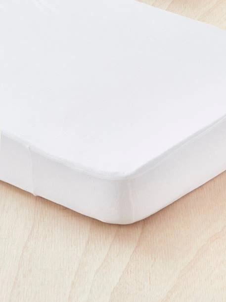 Alèse/drap Housse Résistant En Tencel Toucher Doux Blanc - Vertbaudet 1 Alèse/drap Housse Résistant En Tencel Toucher Doux Blanc - Vertbaudet