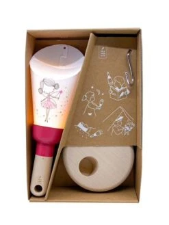 Coffret Lampe Nomade 5 En 1 Petite Fée MAISON POLOCHON Rose - Polochon -Chambre Douillette Soldes coffret lampe nomade 5 en 1 petite fee maison polochon 3