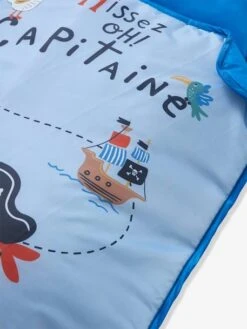 Cosy Wrap En Polyester Avec Oreiller Intégré HISSEZ OH ! Bleu / Multicolore - Vertbaudet -Chambre Douillette Soldes cosy wrap en polyester avec oreiller integre hissez oh 1 3