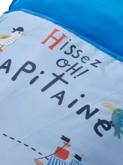 Cosy Wrap En Polyester Avec Oreiller Intégré HISSEZ OH ! Bleu / Multicolore - Vertbaudet -Chambre Douillette Soldes cosy wrap en polyester avec oreiller integre hissez oh 1 4