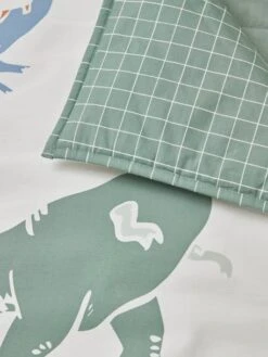 Couchage De Sieste Maternelle MINILI DINOS Personnalisable Vert - Vertbaudet -Chambre Douillette Soldes couchage de sieste maternelle minili dinos personnalisable 2