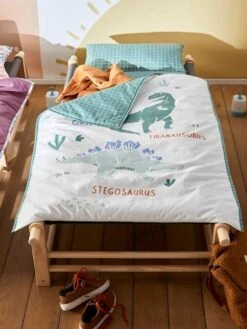 Couchage De Sieste Maternelle MINILI DINOS Personnalisable Vert - Vertbaudet -Chambre Douillette Soldes couchage de sieste maternelle minili dinos personnalisable 4