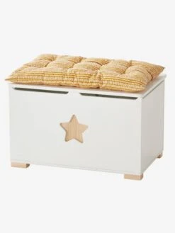 Coussin De Coffre Moutarde - Vertbaudet -Chambre Douillette Soldes coussin de coffre 5