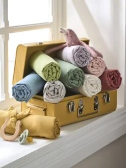 Drap-housse Bébé Uni Oeko-Tex® Lichen - Vertbaudet -Chambre Douillette Soldes drap housse bebe uni oeko tex 3