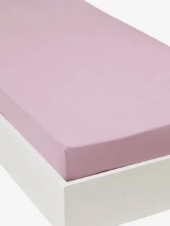 Drap-housse Enfant En Jersey Extensible Uni Couleur Gris - Vertbaudet -Chambre Douillette Soldes drap housse enfant en jersey extensible uni couleur 2