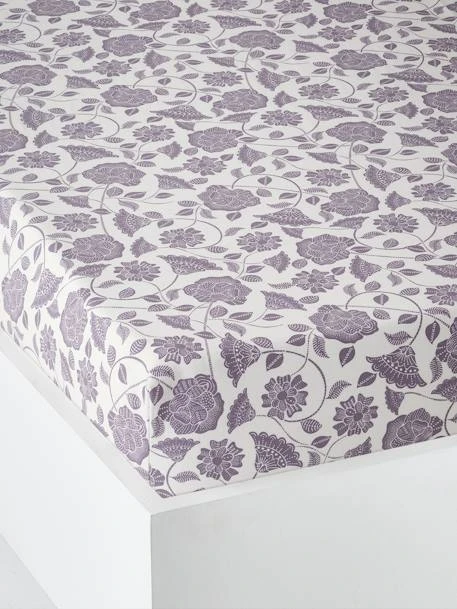 Drap-housse Enfant NORTH FOLK Oeko-Tex® Blanc Imprimé - Vertbaudet 1 Drap-housse Enfant NORTH FOLK Oeko-Tex® Blanc Imprimé - Vertbaudet