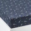 Drap-housse Enfant ROCK STAR Marine Foncé - Vertbaudet