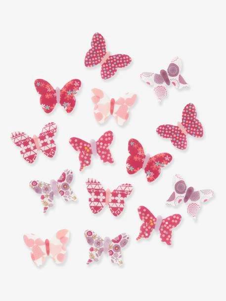 Lot De 14 Papillons Déco Enfant Multicolore - Vertbaudet 1 Lot De 14 Papillons Déco Enfant Multicolore - Vertbaudet