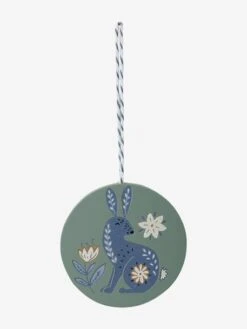 Lot De 6 Boules Plates De Noël Scandinave Bois - Vertbaudet -Chambre Douillette Soldes lot de 6 boules plates de noel scandinave 5