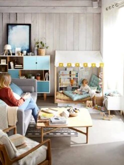 Matelas De Sol Bleu/vert - Vertbaudet 6 Matelas De Sol Bleu/vert - Vertbaudet -Chambre Douillette Soldes matelas de sol 2