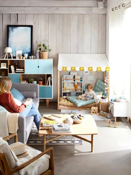 Matelas De Sol Bleu/vert - Vertbaudet 3 Matelas De Sol Bleu/vert - Vertbaudet – Image 3