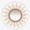 Miroir En Rotin Hélios Marron - Vertbaudet