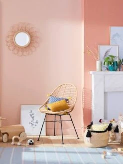 Miroir En Rotin Hélios Marron - Vertbaudet -Chambre Douillette Soldes miroir en rotin helios 2