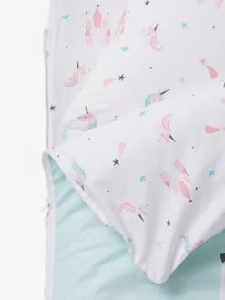 Parure Caradou "facile à Border" Sans Couette LICORNES MAGIQUES Rose - Vertbaudet -Chambre Douillette Soldes parure caradou facile a border sans couette licornes magiques 2