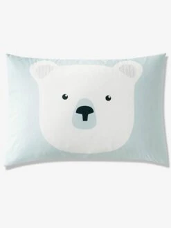 Parure Enfant Housse De Couette + Taie D'oreiller ALPIN Bleu - Vertbaudet -Chambre Douillette Soldes parure enfant housse de couette taie doreiller alpin 2