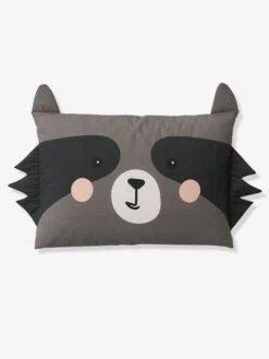 Parure Housse De Couette + Taie D'oreiller Enfant En Coton Bio* FOREST BAND écru / Multicolore - Vertbaudet -Chambre Douillette Soldes parure housse de couette taie doreiller enfant en coton bio forest band 3