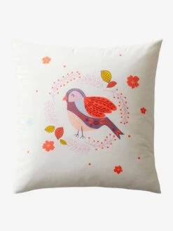 Parure Housse De Couette + Taie D'oreiller Enfant NORTH FOLK Oeko-Tex® Blanc Imprimé - Vertbaudet -Chambre Douillette Soldes parure housse de couette taie doreiller enfant north folk oeko tex 3