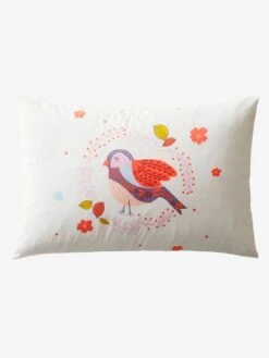 Parure Housse De Couette + Taie D'oreiller Enfant NORTH FOLK Oeko-Tex® Blanc Imprimé - Vertbaudet -Chambre Douillette Soldes parure housse de couette taie doreiller enfant north folk oeko tex 5