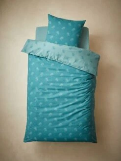 Parure Housse De Couette + Taie D'oreiller Enfant PALMIERS Terracotta - Vertbaudet -Chambre Douillette Soldes parure housse de couette taie doreiller enfant palmiers 4