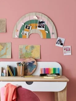 Pêle-mêle Arc-en-ciel Bois - Vertbaudet -Chambre Douillette Soldes pele mele arc en ciel 2