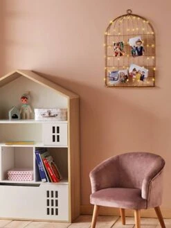 Pêle-mêle Lumineux Cage à Oiseaux Doré - Vertbaudet -Chambre Douillette Soldes pele mele lumineux cage a oiseaux 3