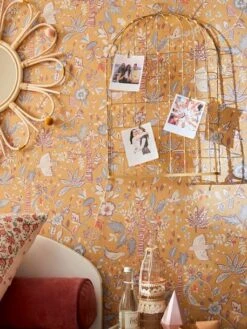 Pêle-mêle Lumineux Cage à Oiseaux Doré - Vertbaudet -Chambre Douillette Soldes pele mele lumineux cage a oiseaux 4