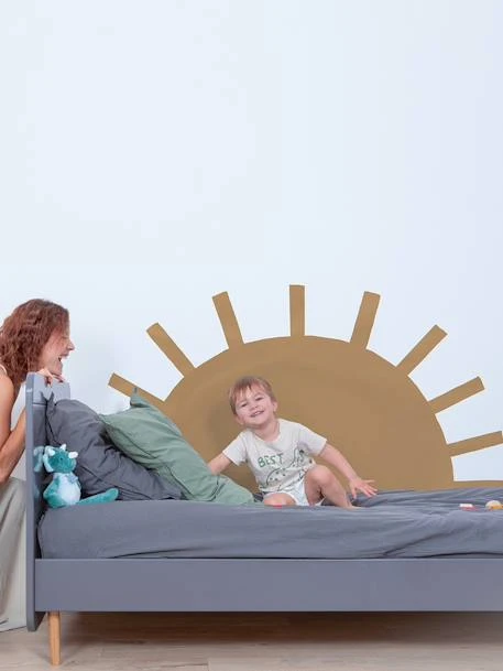 Planche De Stickers Géant Soleil Sunny LILIPINSO Moutarde - Lilipinso 2 Planche De Stickers Géant Soleil Sunny LILIPINSO Moutarde - Lilipinso – Image 2