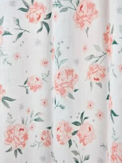 Rideau Voilage EAU DE ROSE écru / Rose - Vertbaudet -Chambre Douillette Soldes rideau voilage eau de rose 3