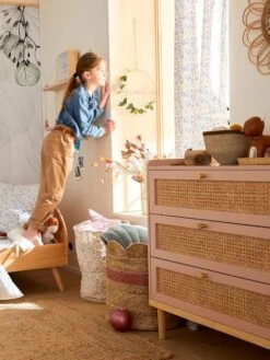 Rideau Voilage PLACE DU LILAS écru / Multicolore - Vertbaudet -Chambre Douillette Soldes rideau voilage place du lilas 5