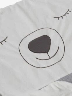 Sac De Couchage OURS Gris Clair - Vertbaudet -Chambre Douillette Soldes sac de couchage ours 2