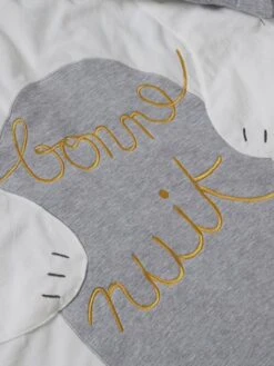 Sac De Couchage OURS Gris Clair - Vertbaudet -Chambre Douillette Soldes sac de couchage ours 3