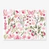 Stickers Jardin Fleuri Magenta LILIPINSO Rose - Lilipinso