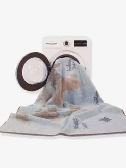 Tapis Coton Lavable Mappemonde LORENA CANALS Bleu Ciel - Lorena Canals -Chambre Douillette Soldes tapis coton lavable mappemonde lorena canals 3