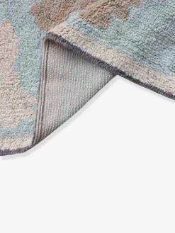 Tapis Coton Lavable Mappemonde LORENA CANALS Bleu Ciel - Lorena Canals -Chambre Douillette Soldes tapis coton lavable mappemonde lorena canals 4