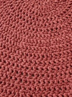 Tapis Crochet Vieux Rose - Vertbaudet -Chambre Douillette Soldes tapis crochet 4