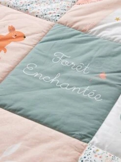 Tapis De Sol Patchwork FORET ENCHANTEE Rose / Multicolore - Vertbaudet 9 Tapis De Sol Patchwork FORET ENCHANTEE Rose / Multicolore - Vertbaudet -Chambre Douillette Soldes tapis de sol patchwork foret enchantee 3