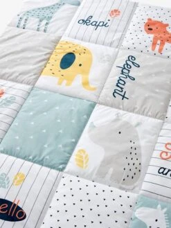 Tapis De Sol Patchwork Jungle Baby Multicolore - Vertbaudet 10 Tapis De Sol Patchwork Jungle Baby Multicolore - Vertbaudet -Chambre Douillette Soldes tapis de sol patchwork jungle baby 4