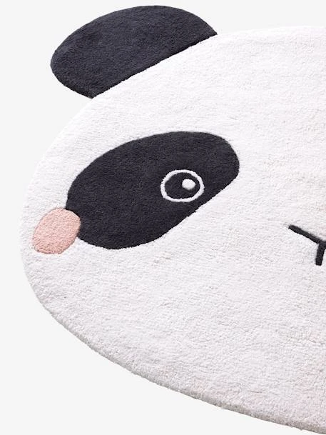 Tapis Panda HANOÏ écru / Noir - Vertbaudet 4 Tapis Panda HANOÏ écru / Noir - Vertbaudet – Image 4