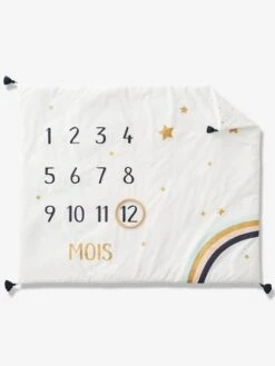 Tapis Photo Bébé Ivoire - Vertbaudet -Chambre Douillette Soldes tapis photo bebe 3