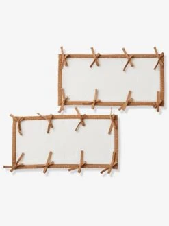 Tour De Lit Respirant Petit Nomade écru / Camel - Vertbaudet -Chambre Douillette Soldes tour de lit respirant petit nomade 2