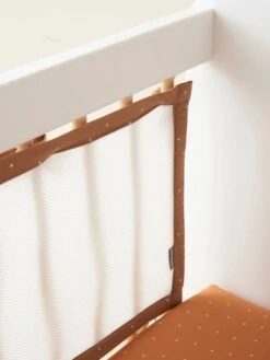 Tour De Lit Respirant Petit Nomade écru / Camel - Vertbaudet -Chambre Douillette Soldes tour de lit respirant petit nomade 3